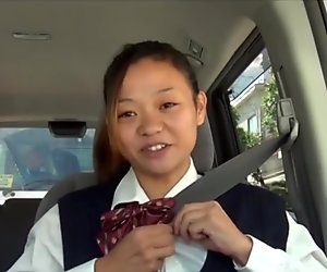 Asian student sucking